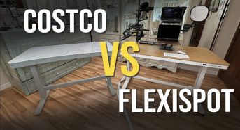 Comparison and Review: Flexispot Cohmar Standing Desk vs Costco Standing Desk